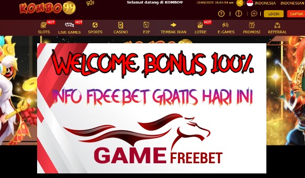 KOMBO99 Welcome Bonus 100% New Member KOMBO99 Welcome Bonus 100% New Member