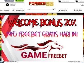 FORBES88 Welcome Bonus 20% New Member