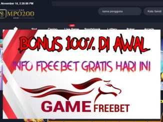 MPO200 BONUS 100% NEW MEMBER